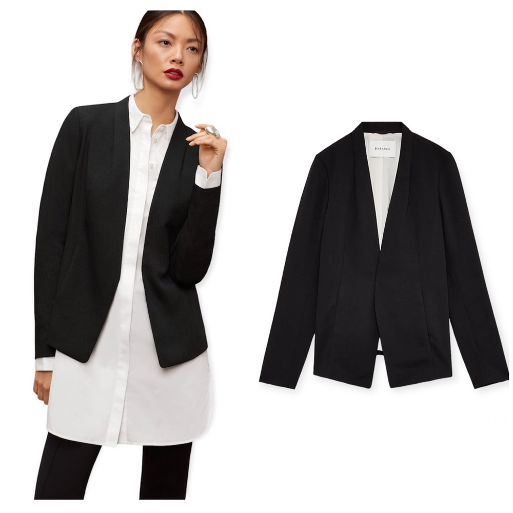 Aritzia Babaton Keith Jacket Black Blazer